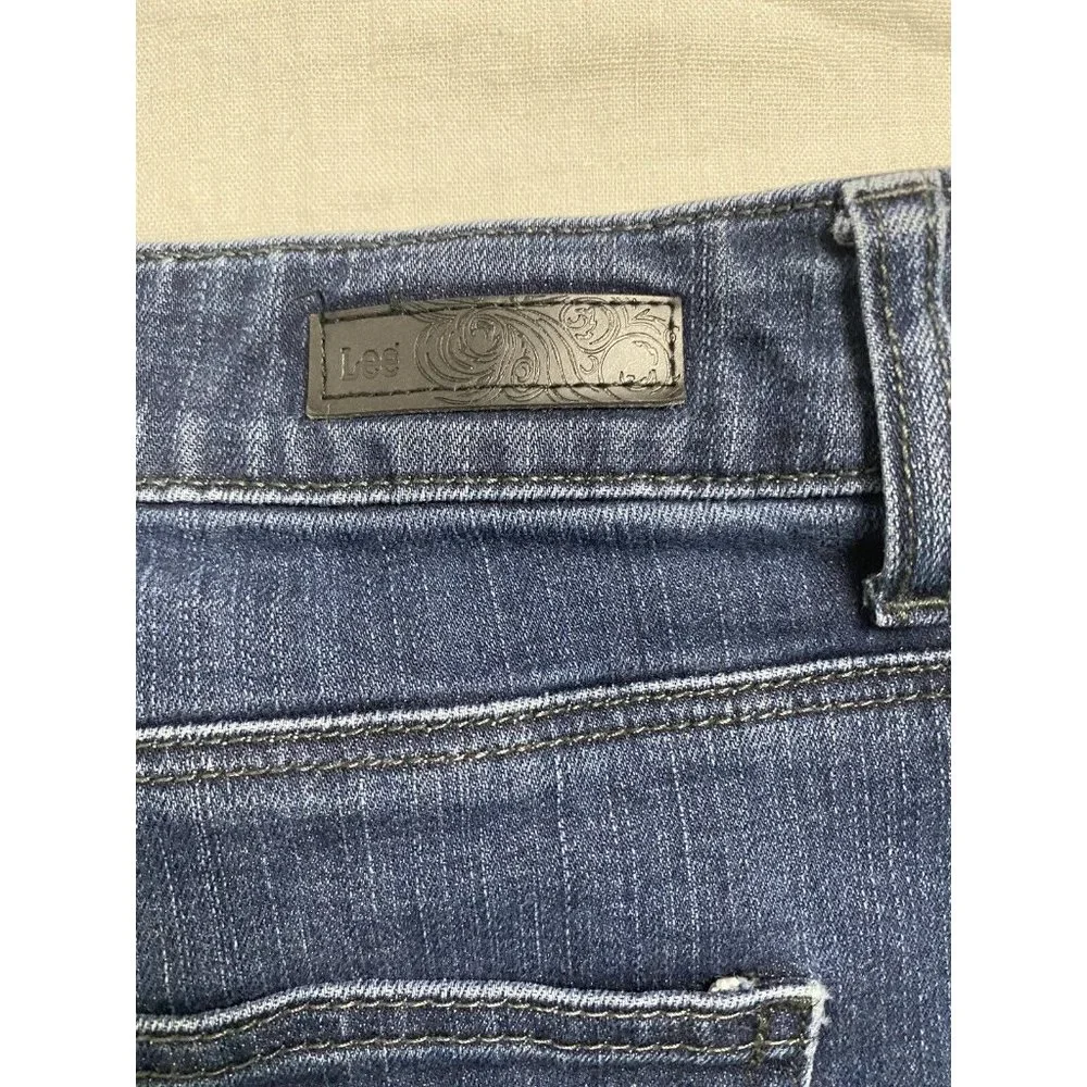 Lee Jeans Classic‎ Fit Jeans 36x33 (no tag) Long High Rise Dark Wash Blue Denim